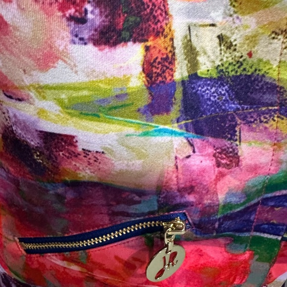 Joseph Ribkoff Multicolor Abstract Blazer - Picture 5 of 8